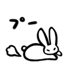 ウサギとカニちゃん（個別スタンプ：10）