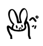 ウサギとカニちゃん（個別スタンプ：36）