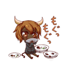 My demon daughter（個別スタンプ：34）