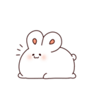 おまんじゅうさぎ（個別スタンプ：1）