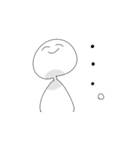 やる気の無いスタンプ（個別スタンプ：16）
