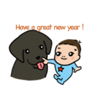 赤ちゃんと記念日（個別スタンプ：1）