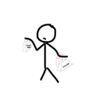 Stickman Daily（個別スタンプ：4）