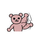 サウスポーベアー サイレントver.（個別スタンプ：39）