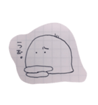 暇の可視化。（個別スタンプ：3）