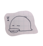 暇の可視化。（個別スタンプ：5）