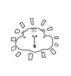 ハムなのか、リスなのか、何奴。（個別スタンプ：1）