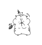 ハムなのか、リスなのか、何奴。（個別スタンプ：13）