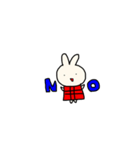 カタコトウサギ（個別スタンプ：3）