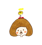 ちょこ子のまいにち（個別スタンプ：1）
