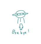 無気力な宇宙人スタンプ（個別スタンプ：16）