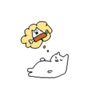 イヌ。（個別スタンプ：8）