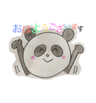 animals collar pencil（個別スタンプ：1）