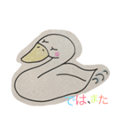 animals collar pencil（個別スタンプ：18）