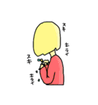 ノートのすみっこ（個別スタンプ：35）