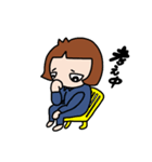 怒ってませんが何か（個別スタンプ：3）