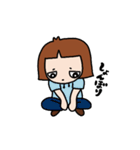 怒ってませんが何か（個別スタンプ：9）