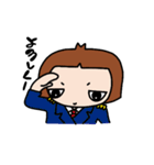 怒ってませんが何か（個別スタンプ：33）