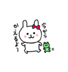 うさこ すたんぷ（個別スタンプ：5）