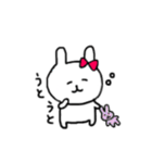 うさこ すたんぷ（個別スタンプ：10）