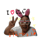 子供と少し祖父母（個別スタンプ：4）