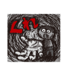 昭和時代のオヤジ【怪談】（個別スタンプ：6）