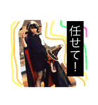 Jenny, Mojya and our son（個別スタンプ：9）
