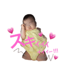 可愛いこあちゃんです。ぜひ使ってね！（個別スタンプ：2）