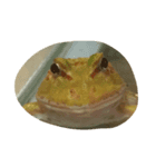 アルビノツノガエル（個別スタンプ：4）