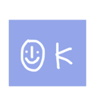 一言 返信 英語（個別スタンプ：1）