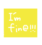 一言 返信 英語（個別スタンプ：4）