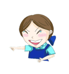 Cutie Blue（個別スタンプ：3）