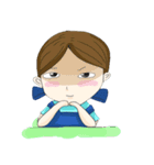 Cutie Blue（個別スタンプ：4）