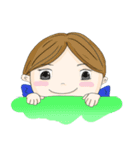 Cutie Blue（個別スタンプ：7）