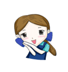 Cutie Blue（個別スタンプ：9）