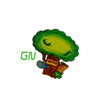 I am a tree.（個別スタンプ：40）