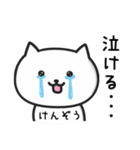 【けんぞう】が使うねこ（個別スタンプ：33）