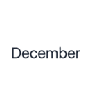 シンプルな日付【12月】（個別スタンプ：2）