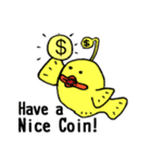 お金大好き！こいんあんこうクン（個別スタンプ：15）
