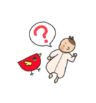 赤ちゃんのいるママ向け（男の子）（個別スタンプ：30）