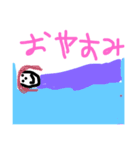 もも6歳お絵描きスタンプ（個別スタンプ：18）