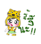 ^_^！！ My name is Jaidee. Taiger. ！（個別スタンプ：22）