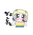 ^_^ ！ My name is Mari. ^^！（個別スタンプ：18）