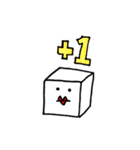 Square Kiss Monster ＆ Chestnut Head（個別スタンプ：4）