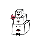 Square Kiss Monster ＆ Chestnut Head（個別スタンプ：23）