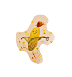 ゆるい野菜たち（個別スタンプ：1）