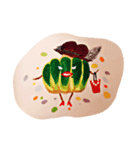ゆるい野菜たち（個別スタンプ：2）