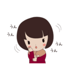京都からこんにちは ハチ子です！（個別スタンプ：3）