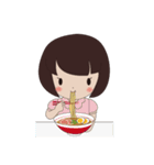 京都からこんにちは ハチ子です！（個別スタンプ：19）