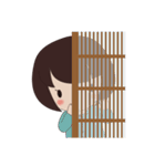 京都からこんにちは ハチ子です！（個別スタンプ：21）